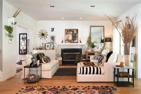 Indian Living Room With White Sofa And Wooden Flooring Gallery