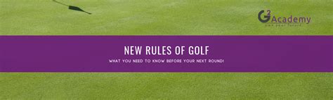 The New Rules Of Golf 2019