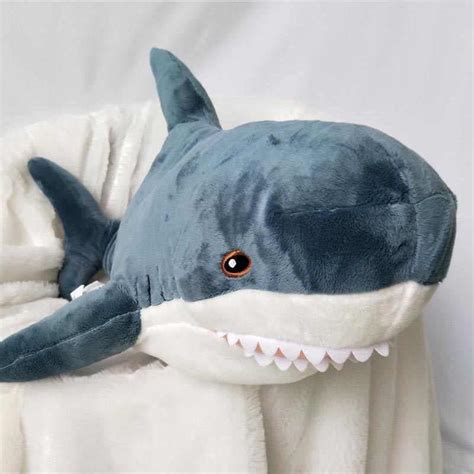 Shark Plush Toysgraybluepink Cute Soft Largesmall Stuffed Etsy