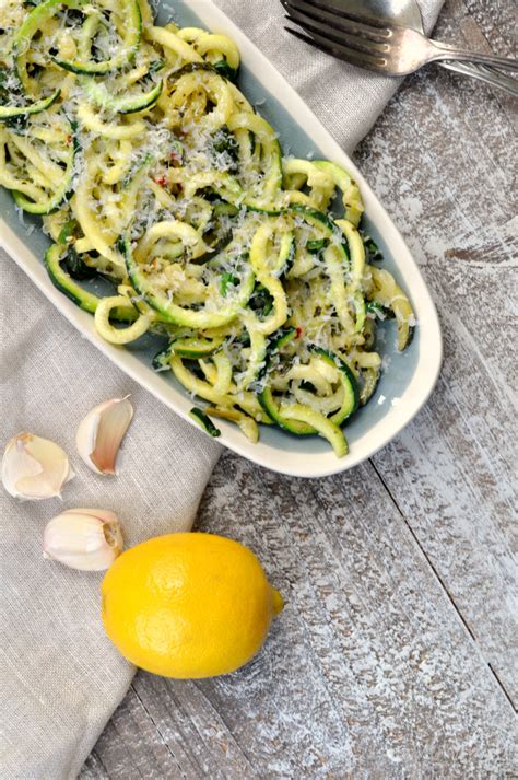 15 Easy Spiralized Zucchini Recipes Zoodle Recipes Oh My Creative