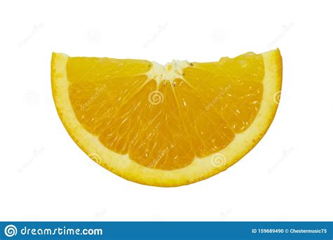 Orange Fruit Isolated On White Background Stock Photo Image Of Full