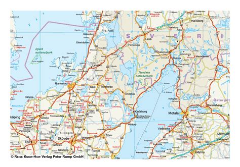 Zweden op de kaart van europa vector illustratie illustratie zweden kaart europa kaart van zweden in europa (noord europa. Wegenkaart - landkaart Schweden süd - Zuid-Zweden | Reise ...