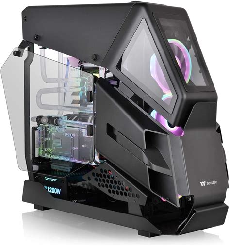 Thermaltake Ah T600 Black Edition Tempered Glass E Atx Full Tower Case