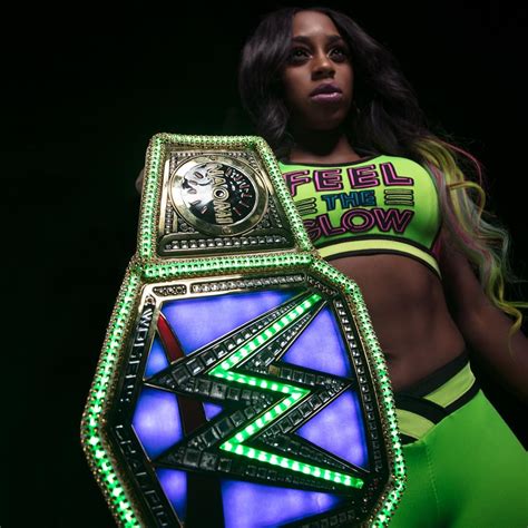 Feel The Glow Glow Wrestling Wwe Womens Championship Naomi Wwe