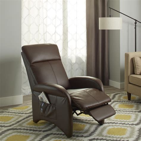 Reclining Chairs For Small Spaces Amazon Com Recliner Chair Recliners
