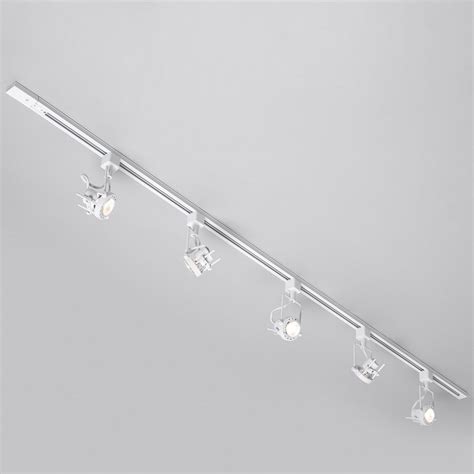 Track lighting is a great option for general lighting in smaller spaces, such as hallways or entryways. 2 Metre White Track Lighting & 5 Greenwich Lights ...