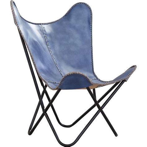 Zipcode Design Sharon Leather Butterfly Lounge Chair And Reviews Wayfair