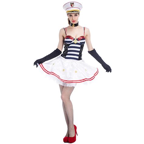 halloween womens sailor fancy dress costume outfit lingerie underwear in sexy costumes from