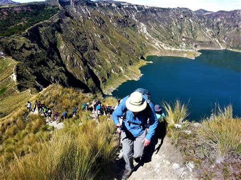 Laguna de Quilotoa una de las reservas más visitadas en Ecuador
