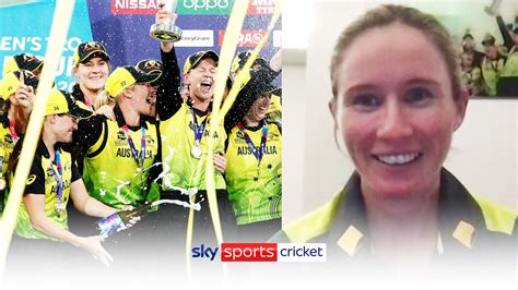 Beth Mooney Reflects On Winning The Icc Womens T20 World Cup 🏏 A Year
