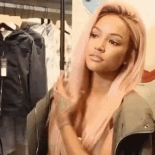Karrueche Tran Smile Gif Karrueche Tran Smile Hair Discover Share Gifs