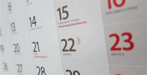 Consulta El Calendario Laboral 2022 12 Días Festivos Y Dos Fiestas Locales