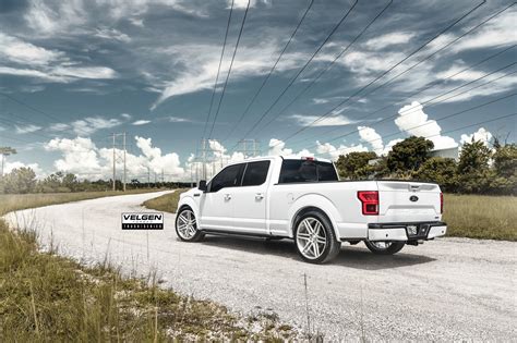 Outstanding Contrast Detected White F 150 With Custom Black Exterior