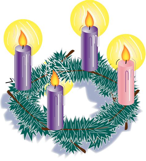 Advent Wreath Clipart Wikiclipart