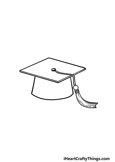 How To Draw A Graduation Cap Really Easy Drawing Tuto