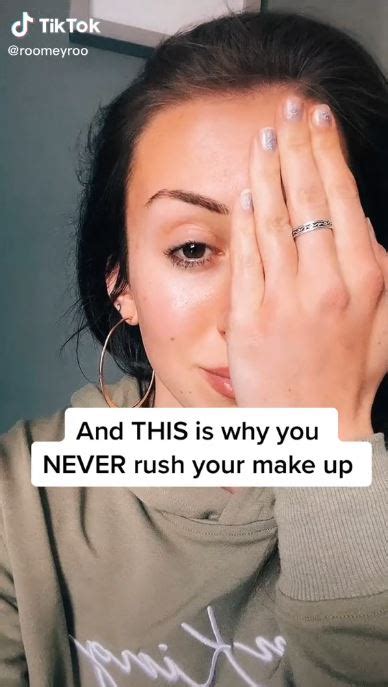Woman Warns Others Not To Rush Their Makeup After Accidentally Yanking Out All Of Her Lashes