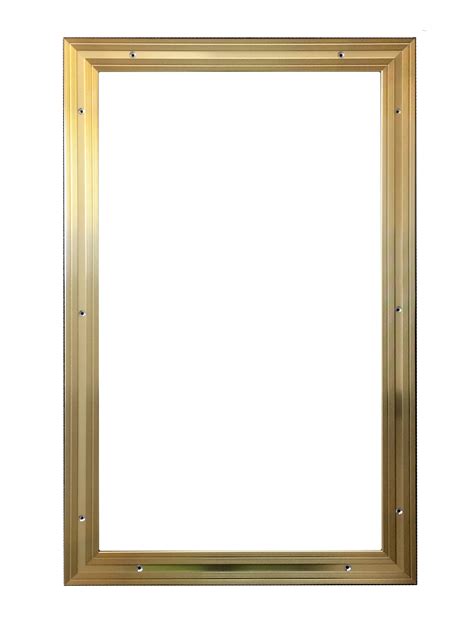Matwell Frame For Entrance Matting Gold Brass Colour