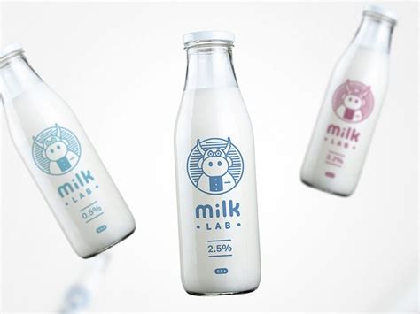 Milk Lab Logo Design Inspiration Logo Design Design Inspiration