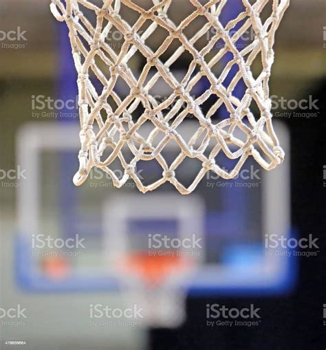 Basket In Basketball Court Before The Meeting Stock Photo Download