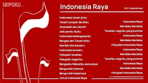 Not Angka Lagu Indonesia Raya Stanza K Kurikulum Nasional Porn