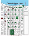 Printable Map Of Savannah Ga Historic District - Free Printable Maps