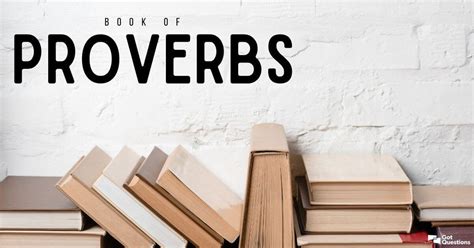Everything you need for every book you read. Summary of the Book of Proverbs - Bible Survey ...