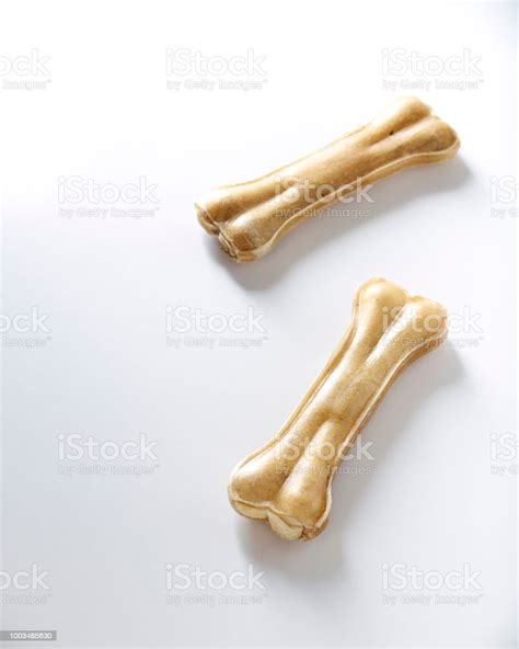 Dog Food Bones Isolated On White Background Stock Photo Download