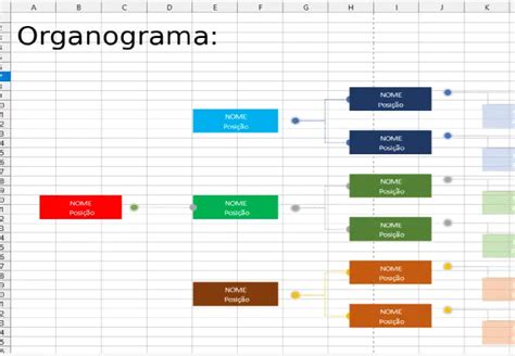 Introduzir Imagem Modelo De Organograma Excel Br Thptnganamst Edu Vn