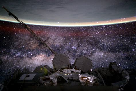 Apod 2015 November 7 Earth And Milky Way From Space