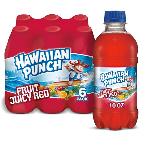 Buy Hawaiian Punch Fruit Juicy Red Fruit Punch Juice Drink 10 Fl Oz