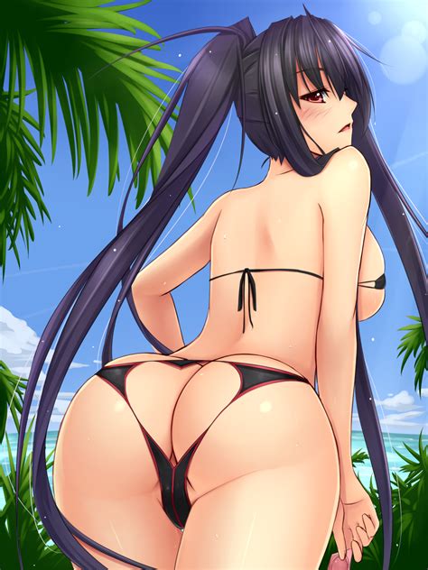 akitsuki karasu kurochijo original highres 1girl ass ass cutout backless panties bare