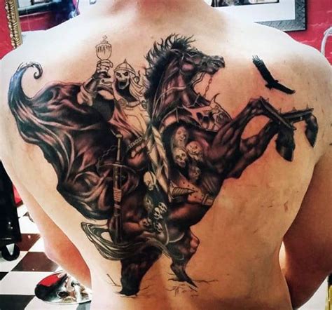 70 Grim Reaper Tattoos For Men Merchant Of Death Designs