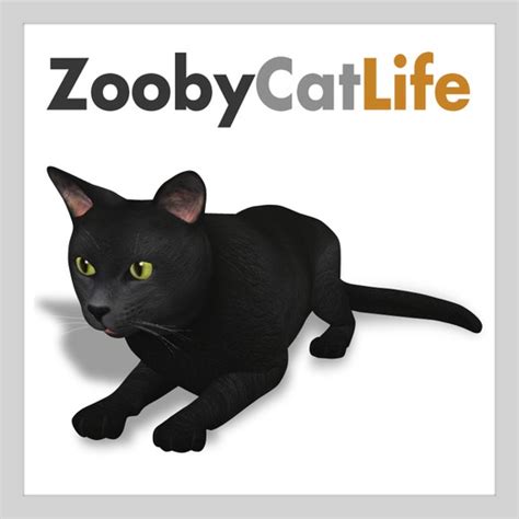 Second Life Marketplace Zooby Cat Life Black Cat Avatar Boxed