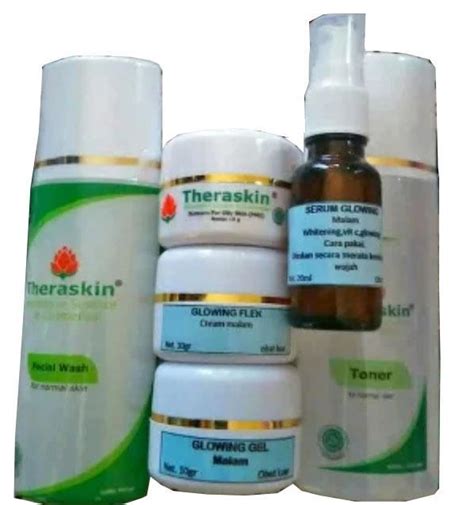 Theraskin Paket Glowing Flek Lengkap Lazada Indonesia