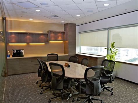 Warm Contemporary Colors And Design Conference Room Design