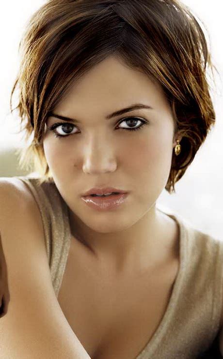 Maybe you would like to learn more about one of these? Feminine pixie cuts for round faces