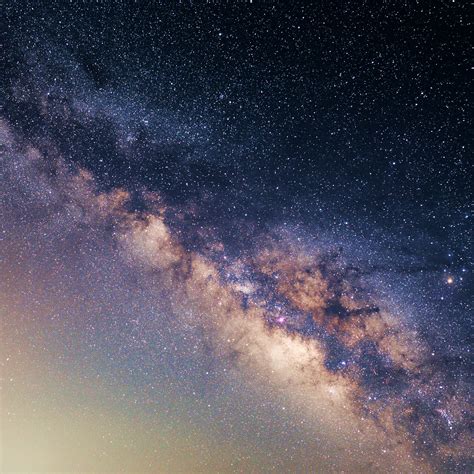 Download Wallpaper 2780x2780 Milky Way Starry Sky Stars Space Ipad