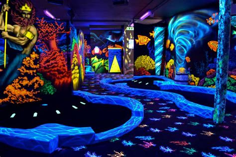 Glow In The Dark Crazy Golf Lets Go Out