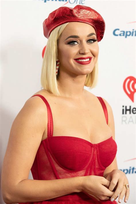 Katy Perry Attends Kiis Fms Iheartradio Jingle Ball Held At The Forum In Inglewood California