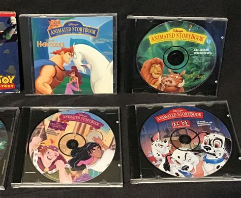 Disney S Animated Storybook Lot Cd Rom Toy Story Pocahontas Lion King And More 3046258968
