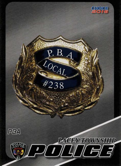 Take advantage of the many benefits that go along with being part of pennsylvania's largest bar association. Week #9 - Cop Collectible Card Program - Lacey Township Police Department - Sunday, May 29, 2016 ...