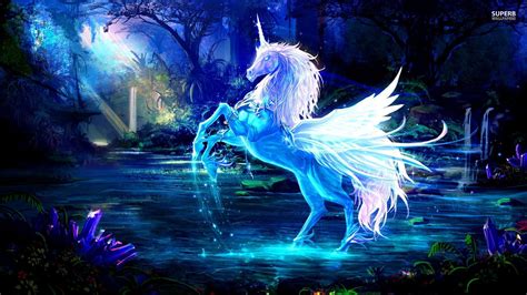 Ice Unicorn Wallpapers Wallpaper Cave