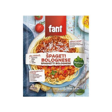 Fant Seasoning Mix For Spaghetti Bolognese Ziggys Kielbasa House