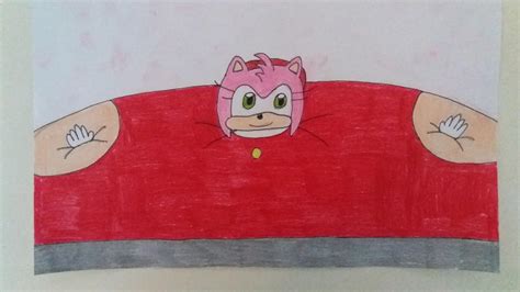 Amy Rose Sonic Boom Massive Inflation By 95darts On Deviantart