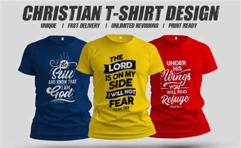 Create Custom Christian T Shirt Designs By Daudyaqoob Fiverr