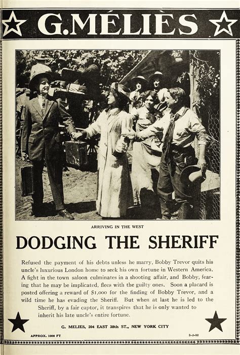 Dodging The Sheriff Short 1912 Imdb