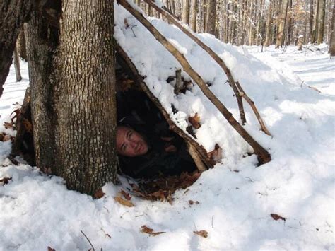 Winter Survival Shelters You Should Know How To Build Popular Science