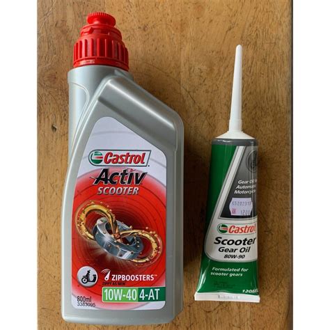 Activ Scooter 10w40 Castrol Gear Oil 80w90 Value Pack Price Reviews Wapcar