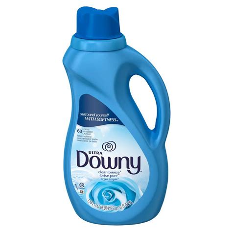 Downy Ultra 51 Oz Clean Breeze Liquid Fabric Softener 60 Loads
