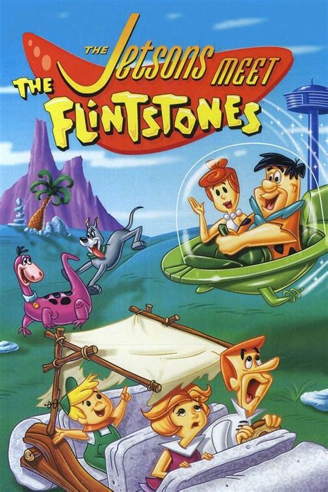 Vintage Vhs Movie Tape The Jetsons Meet The Flintstones Movie Cartoon